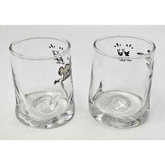 4 Vintage 70's BC Comic Johnny Hart Anteater Pinched Rocks Glasses 8 oz 3.5"T - Picture 8 of 14